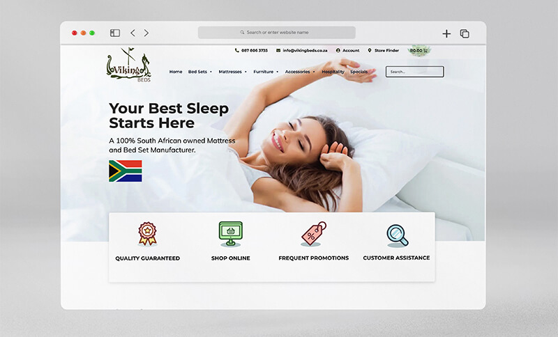 Big Beard Web Solutions Projects Viking Beds