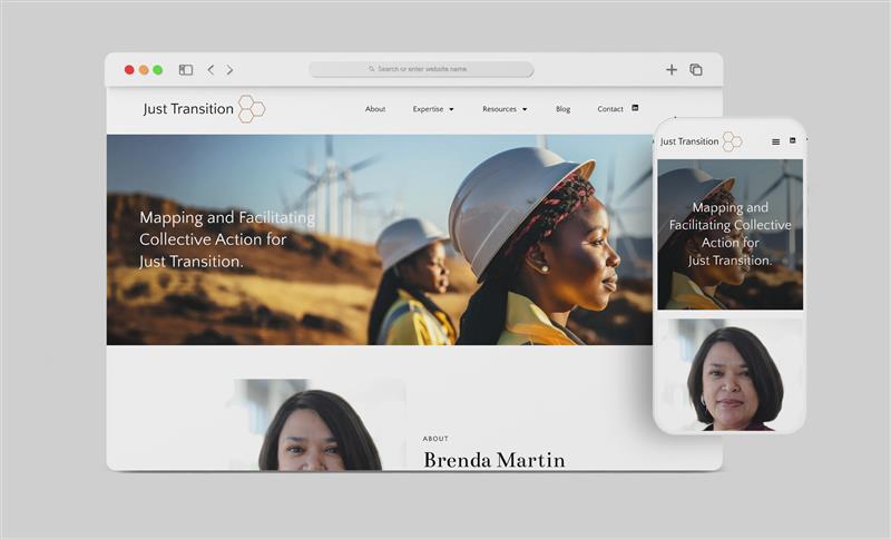 Big Beard Web Solutions Projects Just Transition