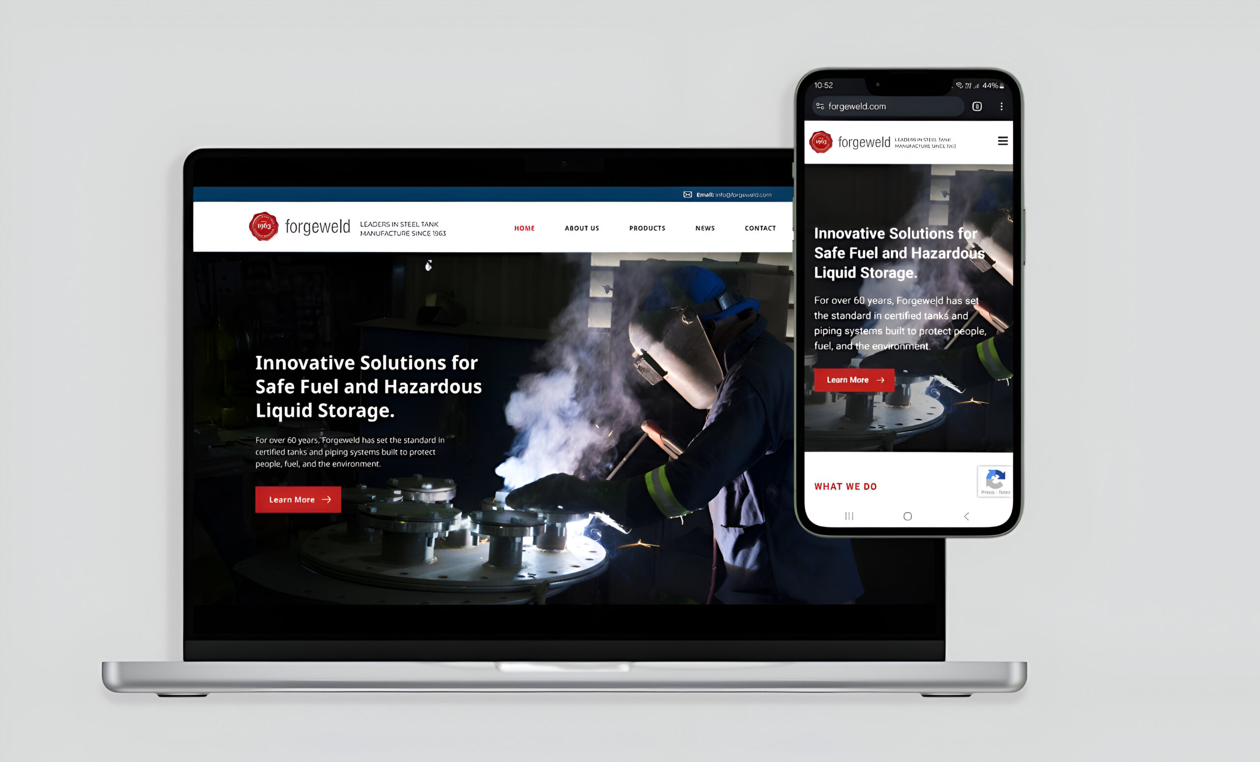 Big Beard Web Solutions Projects Forgeweld