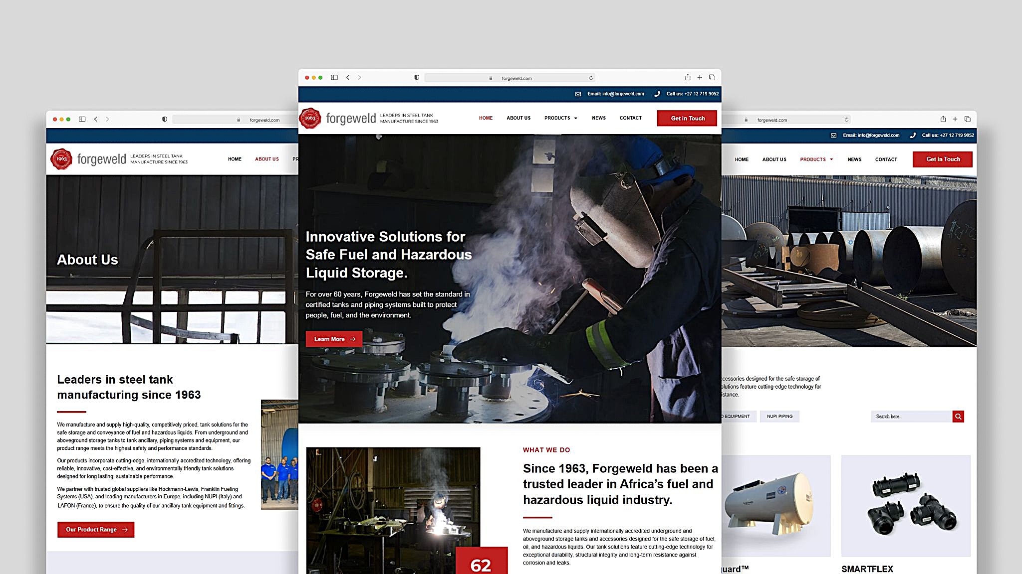 Big Beard Web Solutions Projects Forgeweld